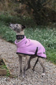 Rollkragenjacke, Hellila Rollkragenjacke, Hellila